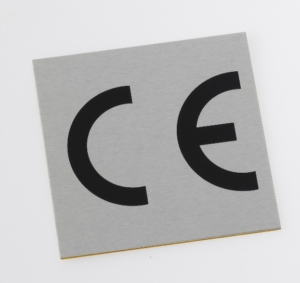 Gravure plaque métal CE
